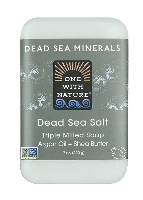 One With Nature Dead Sea Mineral Olive Oil Soap - 7 Oz